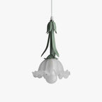 Blumen Pendelleuchte im Vintage Design Elegante Hängeleuchte